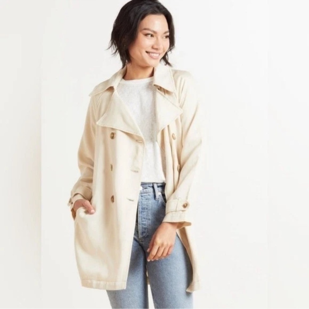 Evereve trench coat jacket